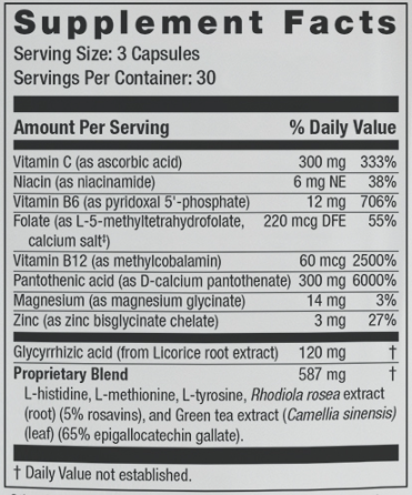 AdreCor with Licorice Root (Neuroscience)