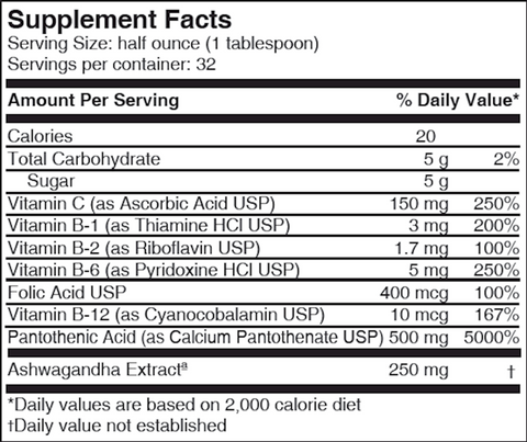 Adrenal Balance & Stress Defense (Drs Advantage) Supplement Facts