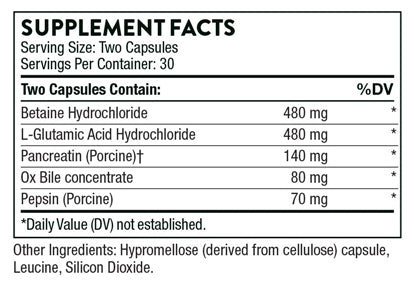 Advanced Digestive Enzymes (formerly Bio-Gest) Thorne