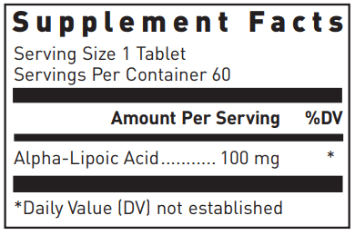 Alpha-Lipoic Acid (100 Mg) (Douglas Labs)
