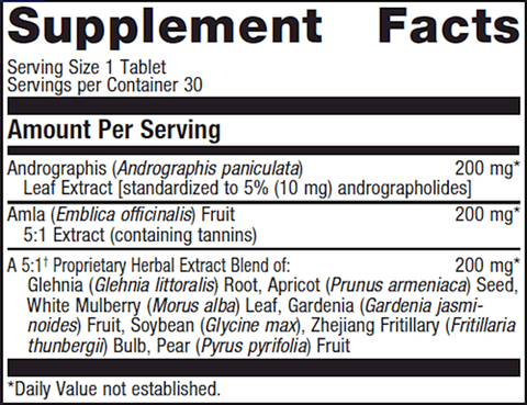 Andrographis Plus (Metagenics)