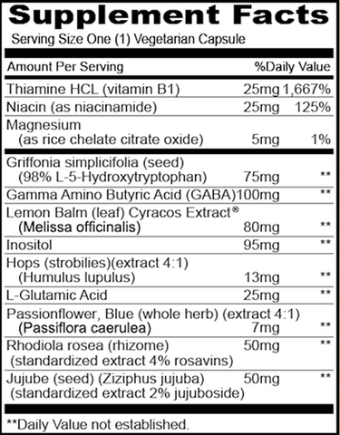 Anxiety Balance (Priority One Vitamins)