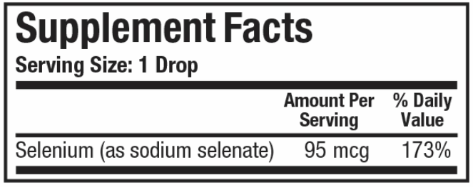 Aqueous Selenium (Biotics Research)