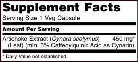 Artichoke Extract 450 mg (NOW)