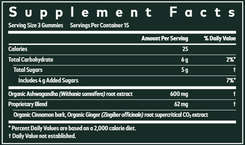 Ashwagandha Gummies Gaia Herbs