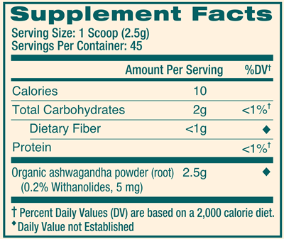 Ashwagandha Powder (Himalaya Wellness)