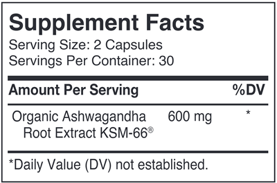 Ashwagandha (Advanced Nutrition by Zahler)