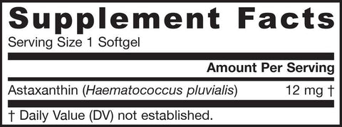 Astaxanthin 12mg (Jarrow Formulas)