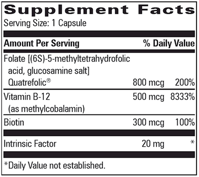 B-12 Intrinsic Factor (Progressive Labs)