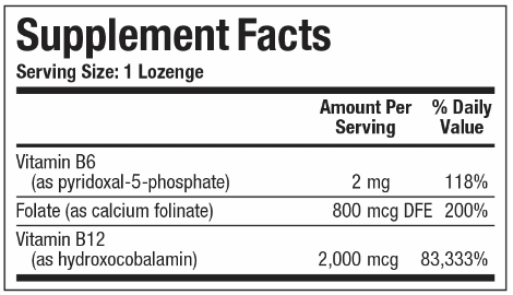 B12-2000 Lozenges (Biotics Research)