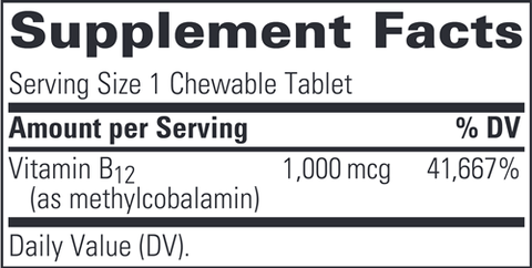 B12-Active Cherry Flavored Chewable (Integrative Therapeutics)