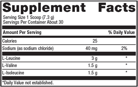 BCAA Orange Mango Powder (Metagenics)