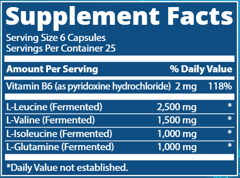 BCAA+G 6000 (Metabolic Response Modifier)