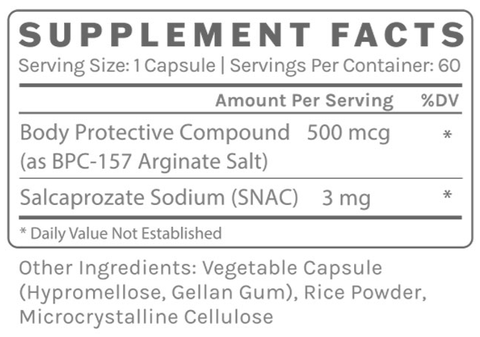 BPC-157 Delayed Pro - 500mcg (InfiniWell)