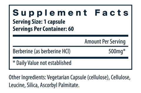 Berberine 500 mg Vital Nutrients