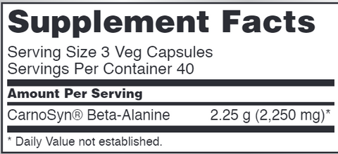 Beta-Alanine 750 mg (NOW)