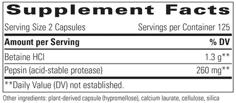 Betaine HCl (Integrative Therapeutics)