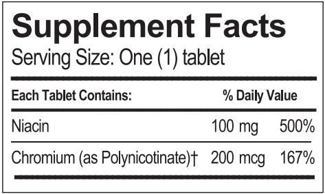 Bio-Chromacin (Progena) Supplement Facts
