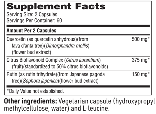 bioflavonoid complex sfi health supplement facts