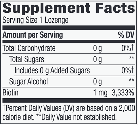 Biotin 1000 mcg (Nature's Way)