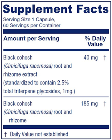 Black Cohosh Vitanica