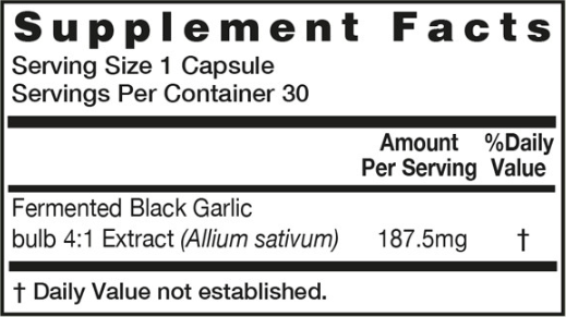 Black Garlic (Health Aid America)