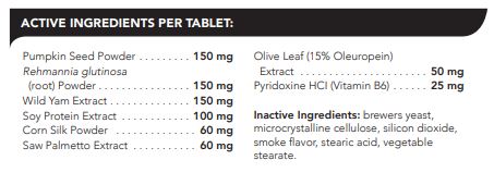 Bladder Strength For Dogs (Vetriscience) Supplement Facts