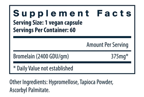 Bromelain 375 mg Vital Nutrients