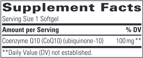 COQ10 100mg Softgel 60 Count (Integrative Therapeutics)