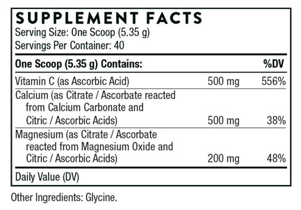 Cal-Mag Citrate Effervescent Thorne