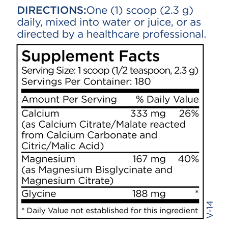 Cal/Mag Powder (Metabolic Maintenance)