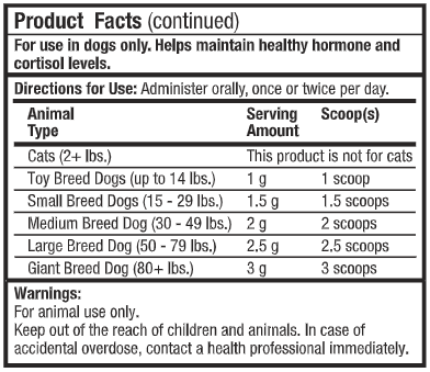 Canine Hormone Support (Dr. Mercola)