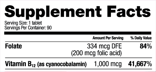 Cherry-Berry Vitamin B12 Quick Melt