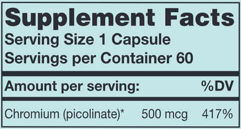 Chromium Picolinate (Karuna Responsible Nutrition)