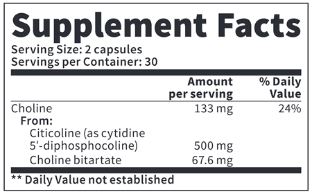 Citicoline 250 mg (Vitazan Pro)