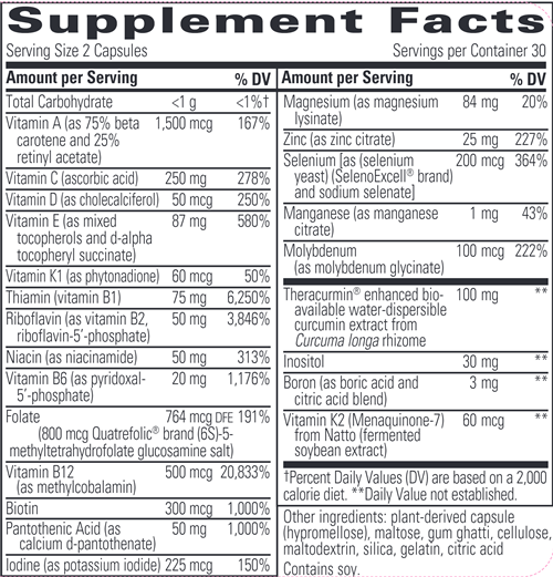Clinical Nutrients Once Daily Multivitamin (Integrative Therapeutics)