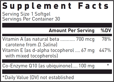 Co-Enzyme Q10 Softgel (Douglas Labs)