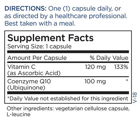 CoQ10 100 mg (Metabolic Maintenance)