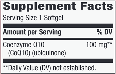 CoQ10 100 mg (Nature's Way)