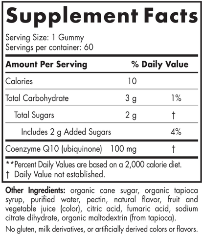 CoQ10 Gummies (Nordic Naturals)