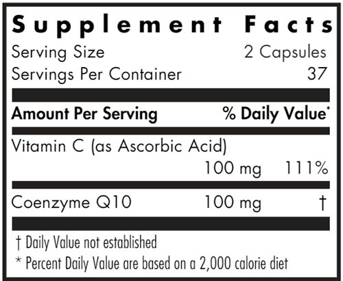 Coenzyme Q10 50 Mg (Allergy Research Group)