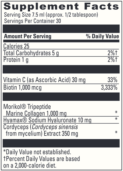 Collagen Bright (DaVinci Labs) Supplement Facts