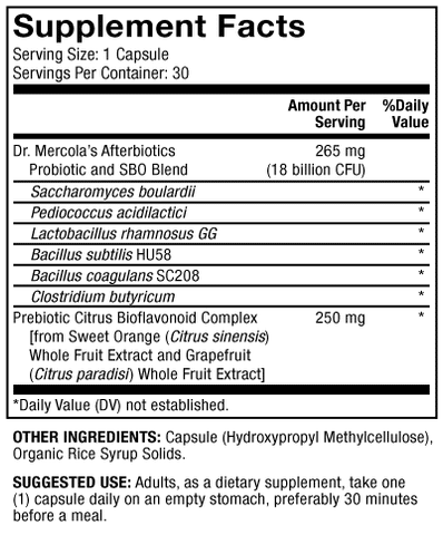 Complete Afterbiotics (Dr. Mercola)