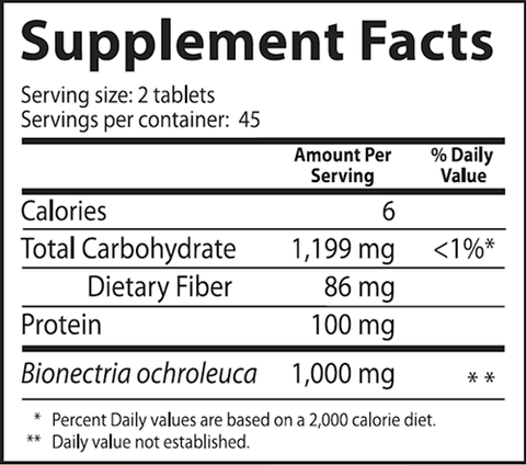 Cordyceps Sinensis-MRL Tablets (Mycology Research Labs)