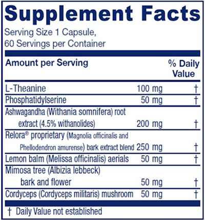 Cortisol Relief Vitanica