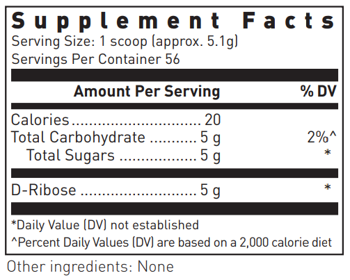 Corvalen D-Ribose (Douglas Labs)