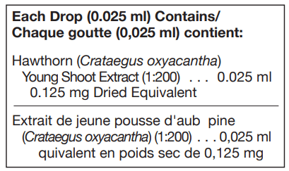 Crataegus oxyacantha 125 ml (UNDA)