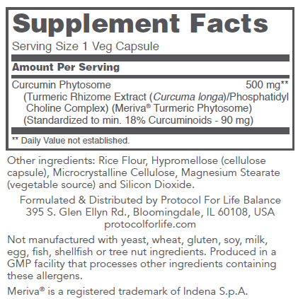 Curcumin PC (Protocol for Life Balance)