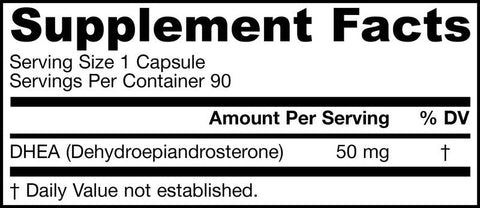 DHEA 50 mg (Jarrow Formulas)