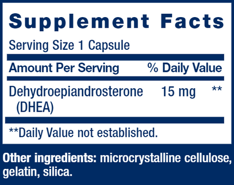 DHEA 15 mg (Life Extension)